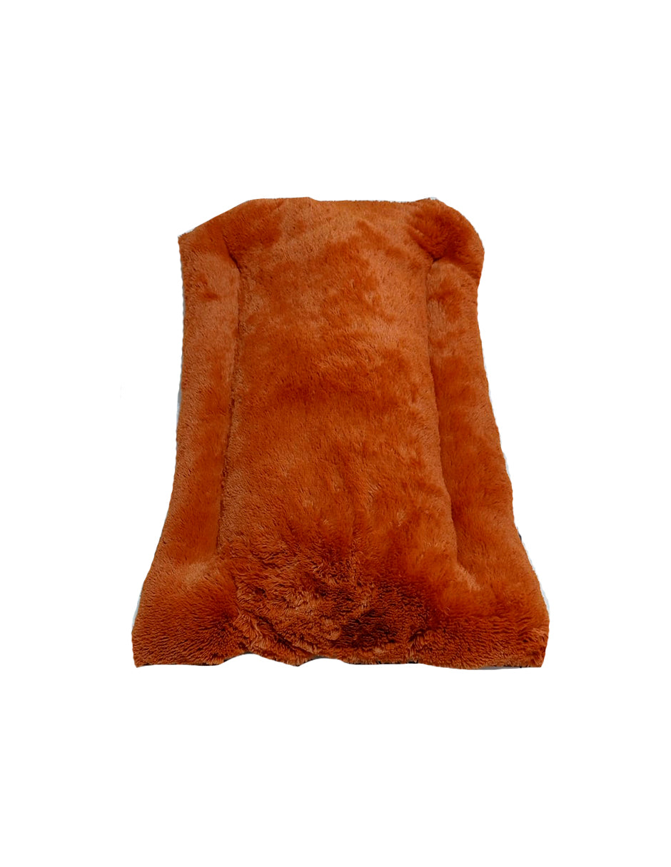 Cama Rectangular Grande, Suave y Antiestrés para Perro