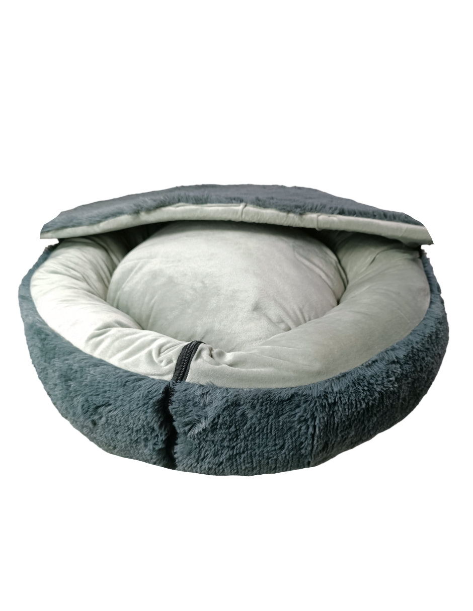 Cama Para Perro Con Techo Desmontable Mediana Lunics®