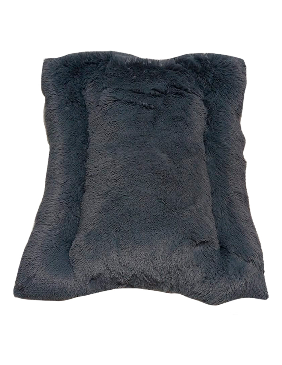 Cama Rectangular Grande, Suave y Antiestrés para Perro