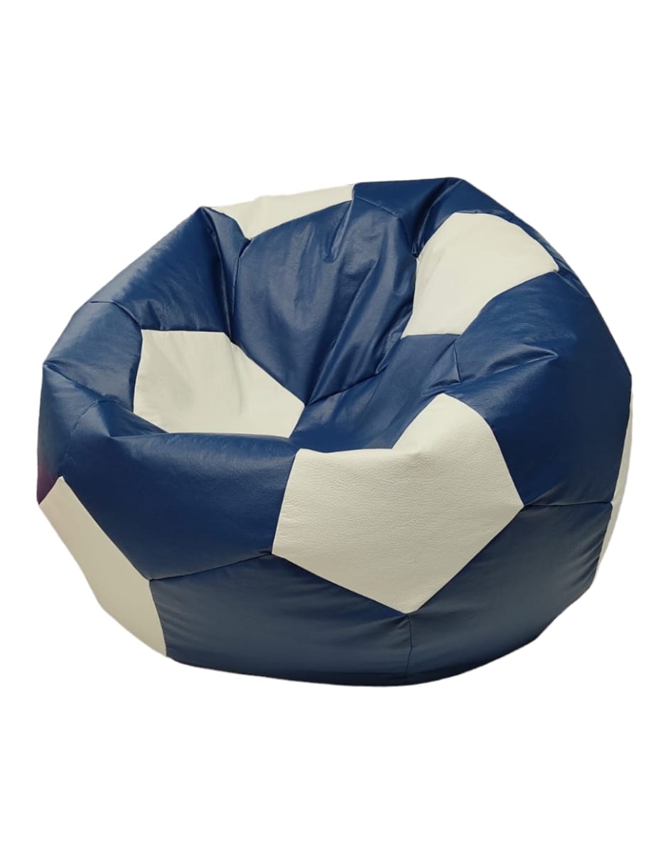 Sillón Puff, Balón de Soccer Kids, Suave y Confortable