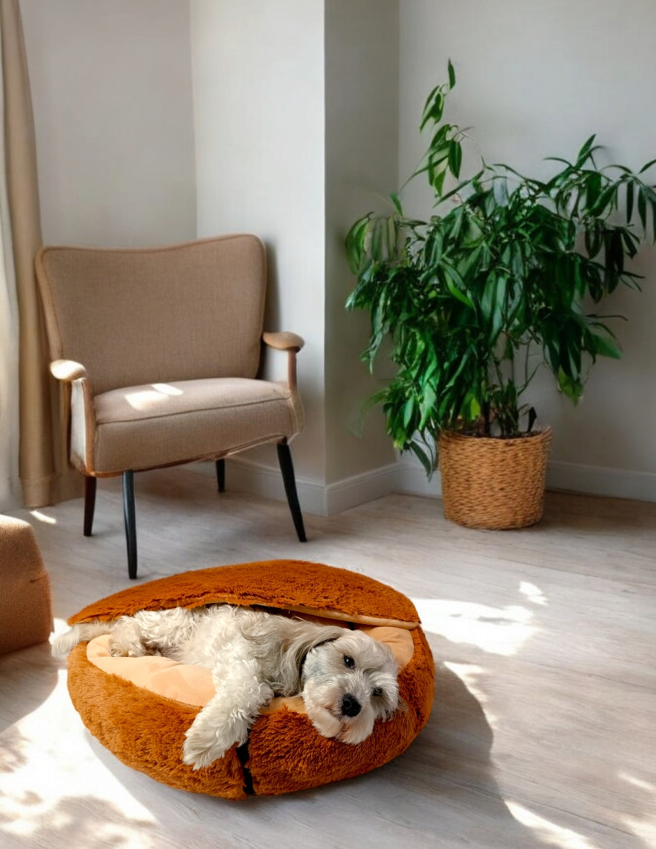 Cama Para Perro Con Techo Desmontable Mediana Lunics®