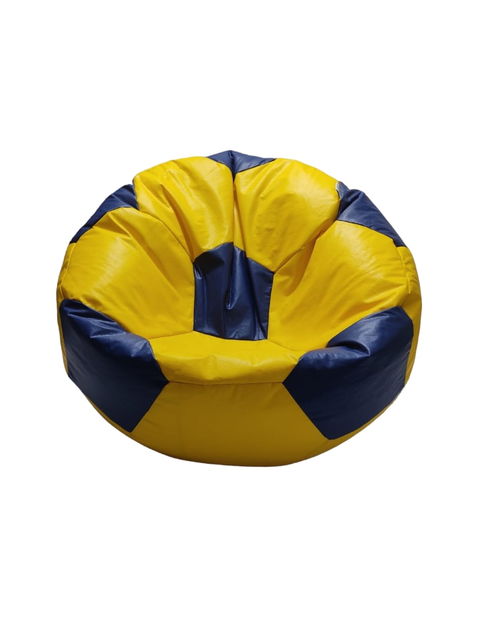 Sillón Puff, Balón de Soccer Kids, Suave y Confortable