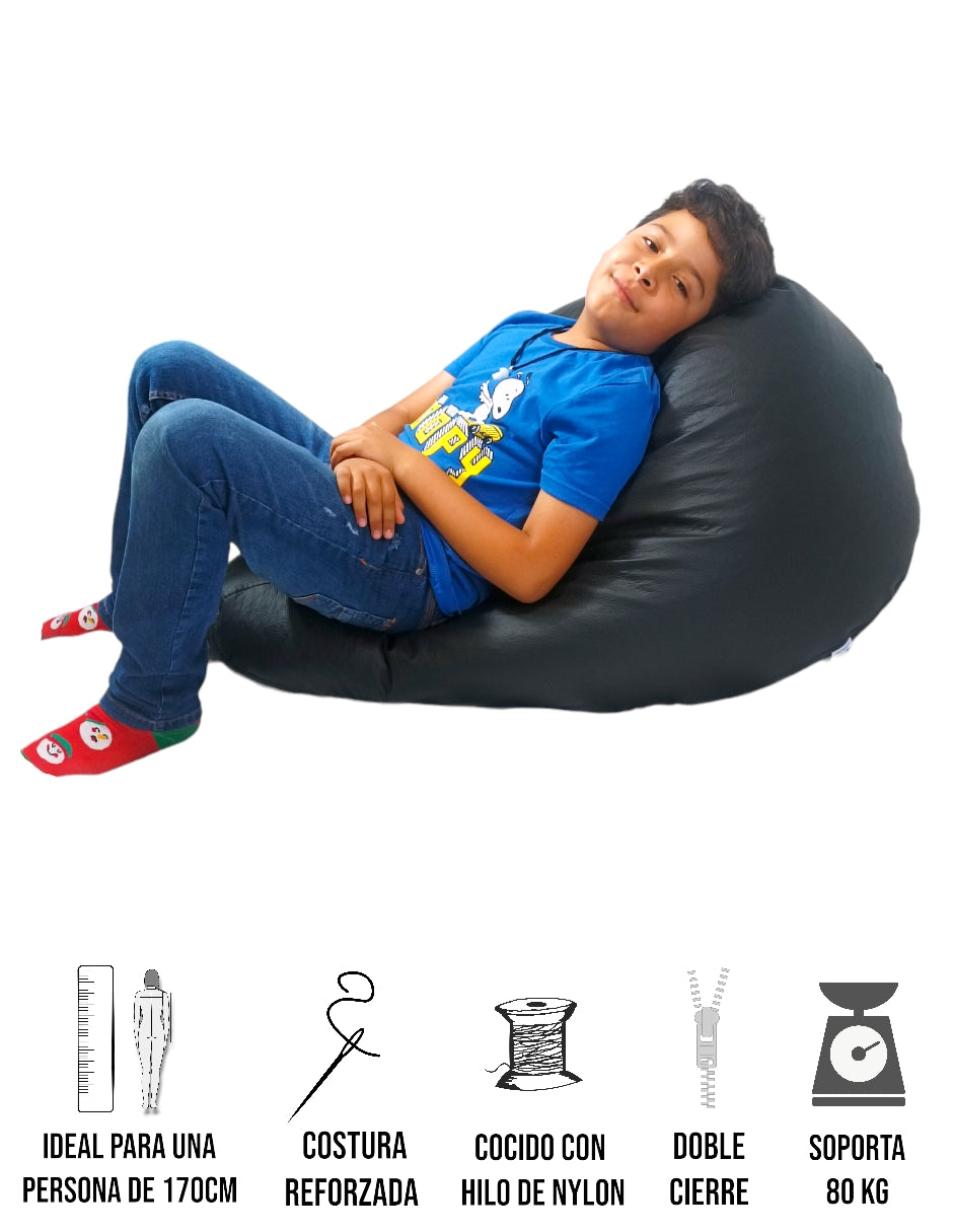 Sillón Puff Pera Kids Confortable