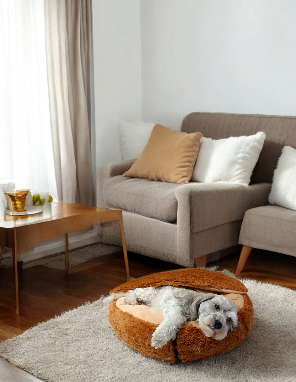 Cama Para Perro Con Techo Desmontable Mediana Lunics®