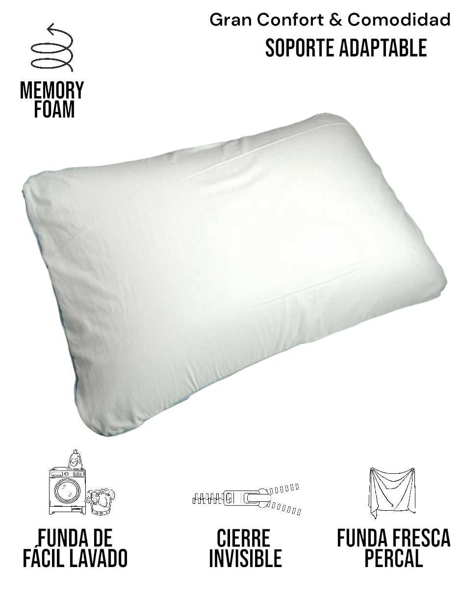 Almohada de Descanso Lunics Memory Foam