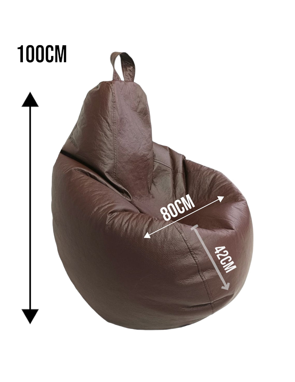 Sillón Puff Pera Premium Grande y Confortable