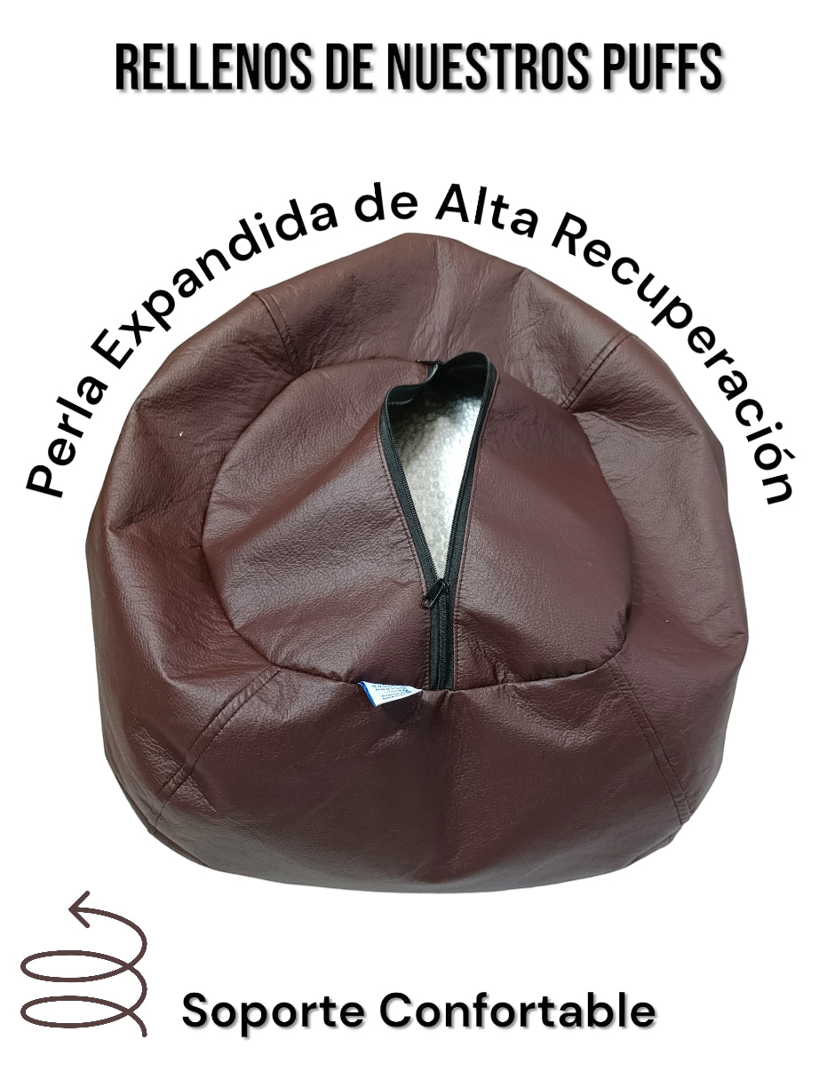 Sillón Puff Pera Premium Grande y Confortable