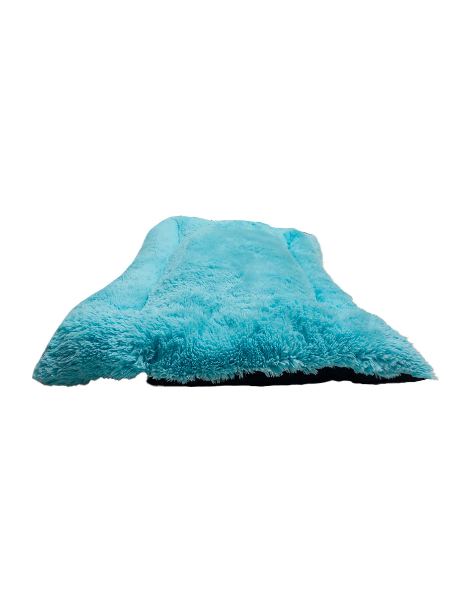 Cama Rectangular Grande, Suave y Antiestrés para Perro