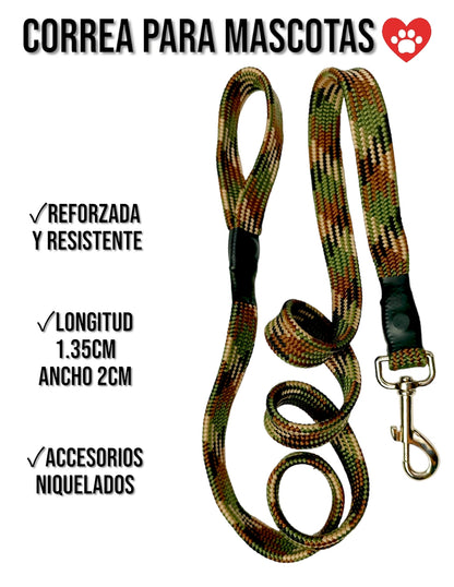 Correa Para Perro Reforzada Y Resistente Lunics®