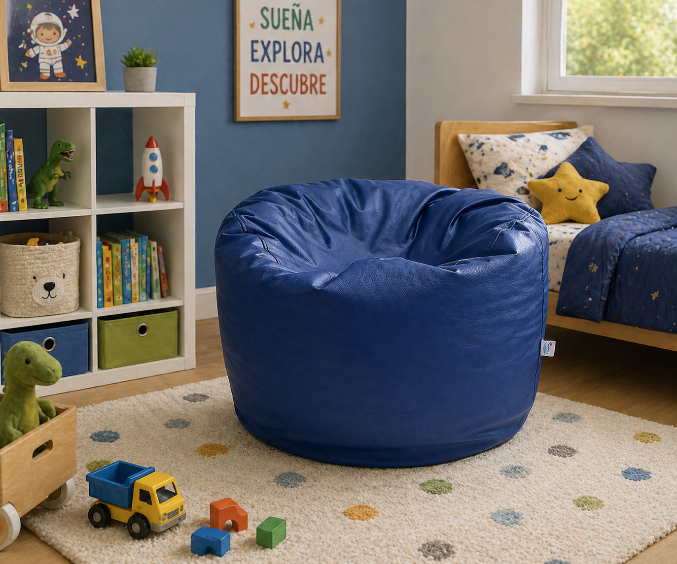 Sillón Puff Taburete Round Lunics