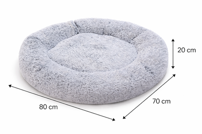 Cama Antiestrés Jaspeada Grande para mascota