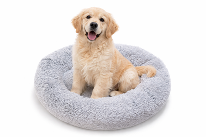 Cama Antiestrés Jaspeada Grande para mascota