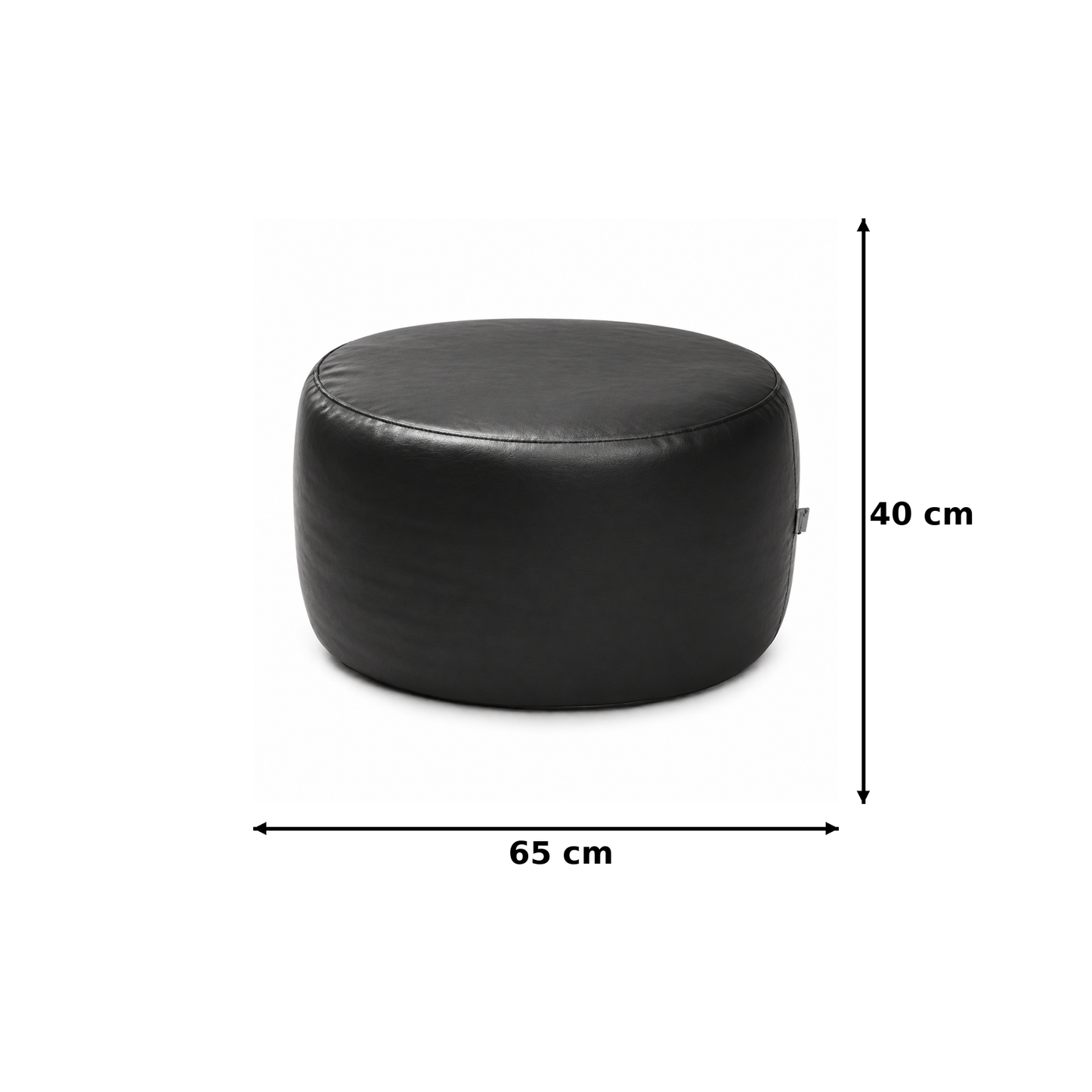 Sillón Puff Taburete Round Lunics