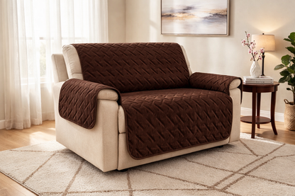 Protector Para Love Seat Doble Vista Capitonado Lunics