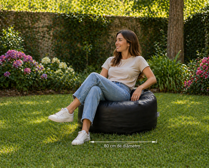 Sillón Puff Taburete Round Lunics