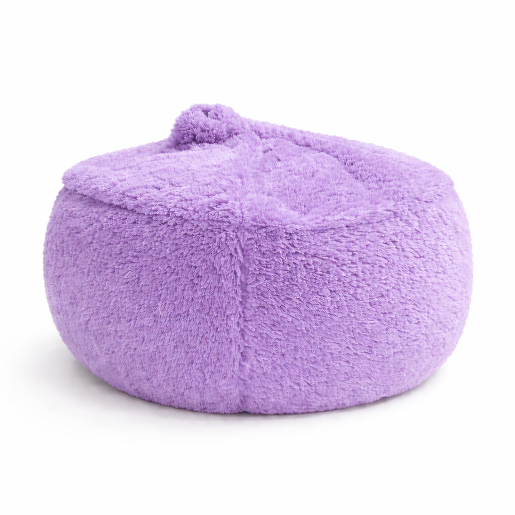 Sillon Puff, Divertido Microtouch Lunics, 80cm Diametro