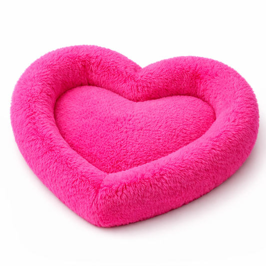 Cama Corazón, Antiestrés Grande para Mascota, Lunics®